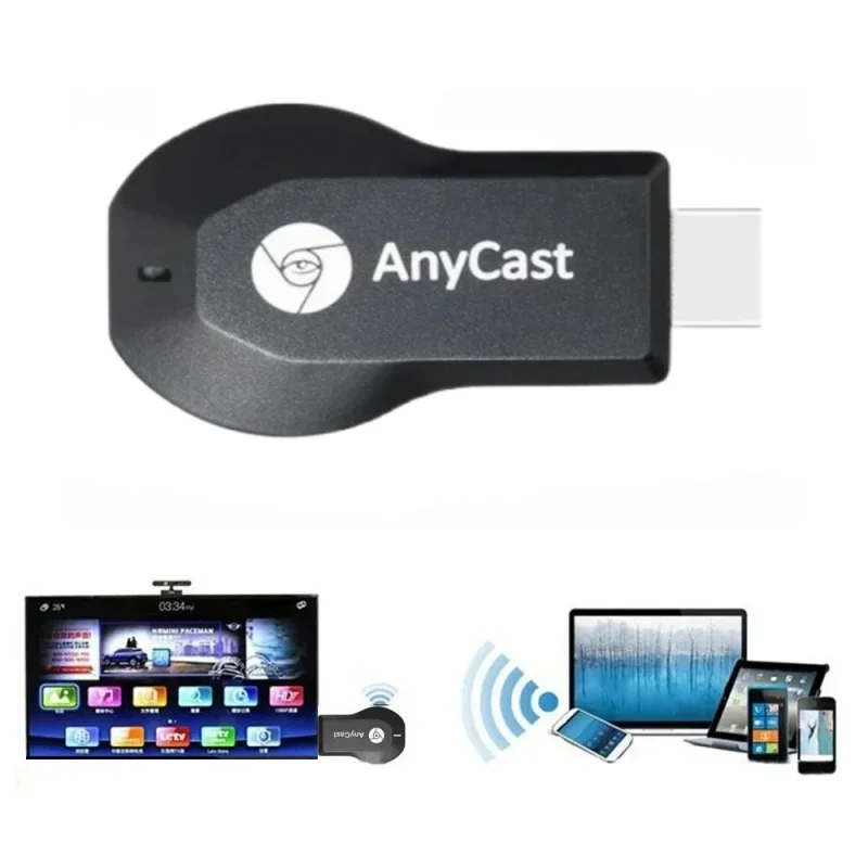 Hdmi Cable - 4K、1080Pに対応したHDMI接続のM2 PlusワイヤレスWi-FiディスプレイTVドングル受信機。DLNA、AirPlay、Miracast、AnyCastに対応し、iOSデバイスで使用可能。