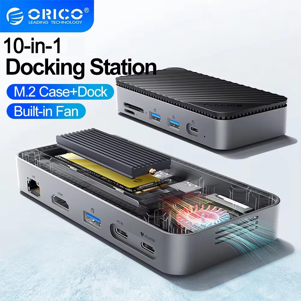 Usb C Hub - ORICO USB C ハブ 冷却ファン付き M.2