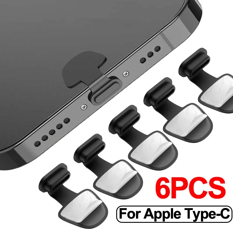 Usb C Hub - 1/4/6個入り 充電ポート用防塵ダストプラグ iPhone Samsung USB Type-Cポートプロテクター