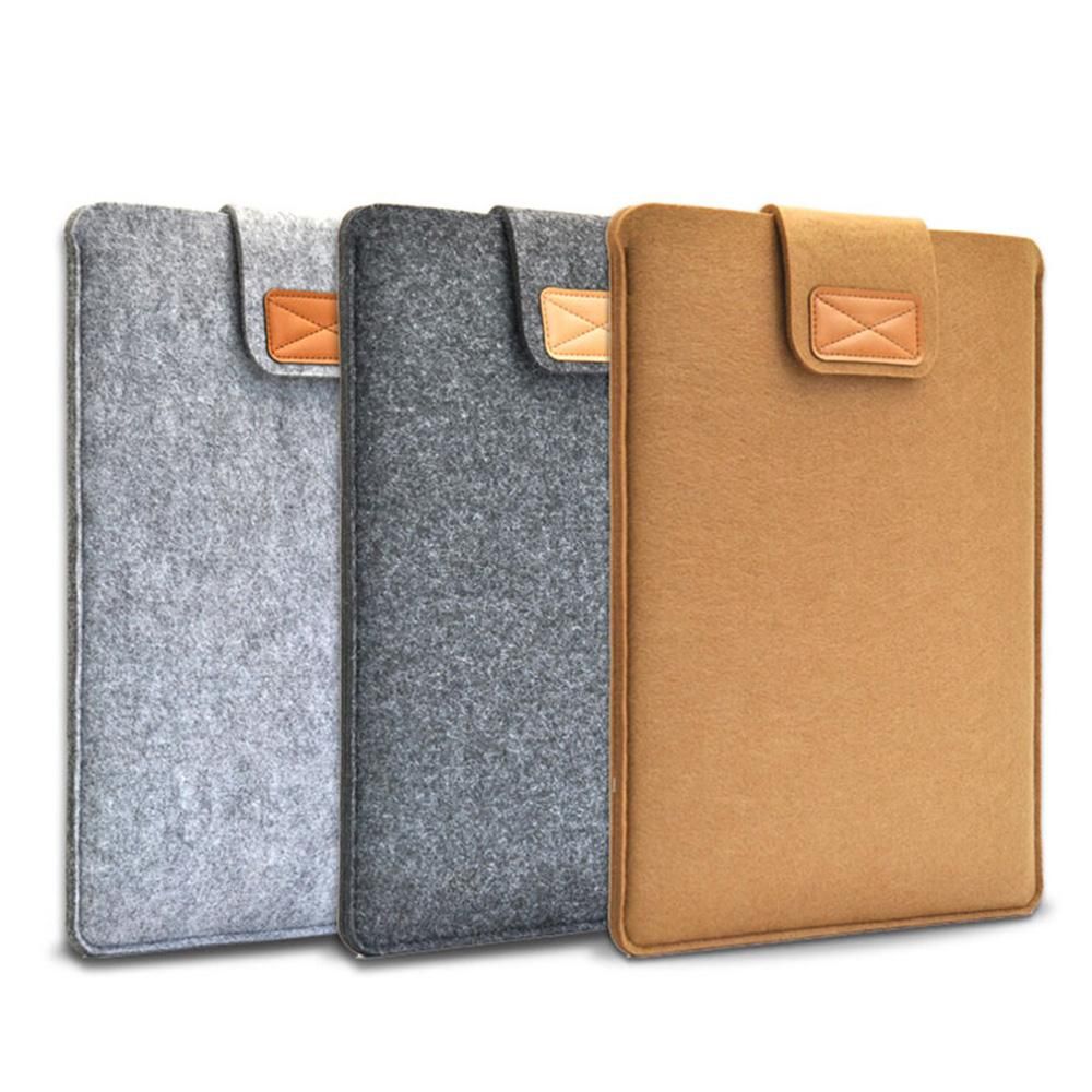 Laptop Sleeve - プロフェッショナルウールフェルトバッグ ポータブルスリーブカバー ラップトップケース ウルトラブック用 Xiaomi HP