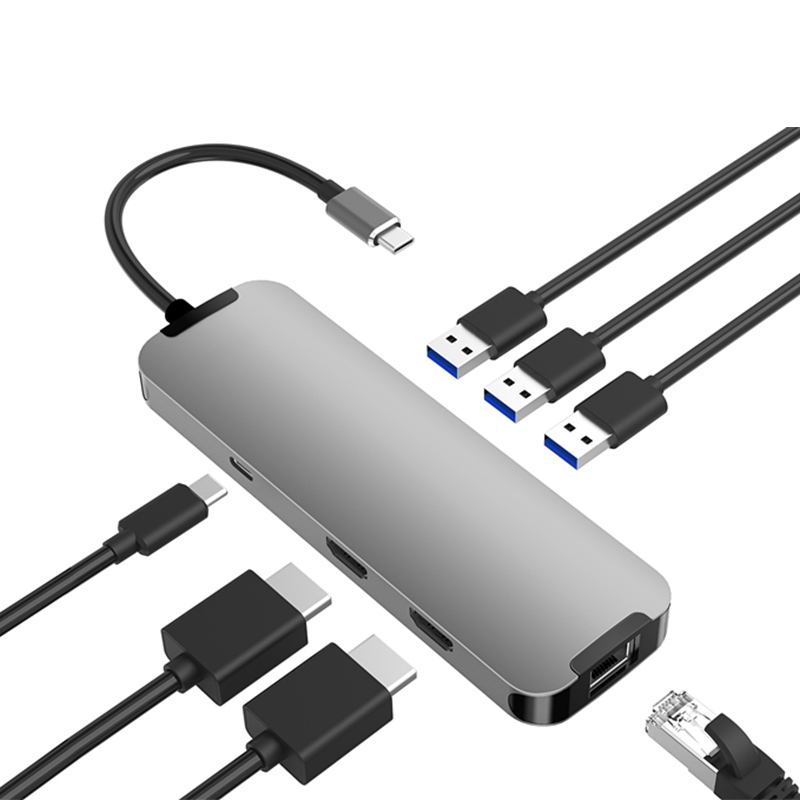 Usb C Hub - OEM製 多機能対応ハブアダプター USB Type-C ハブ 7