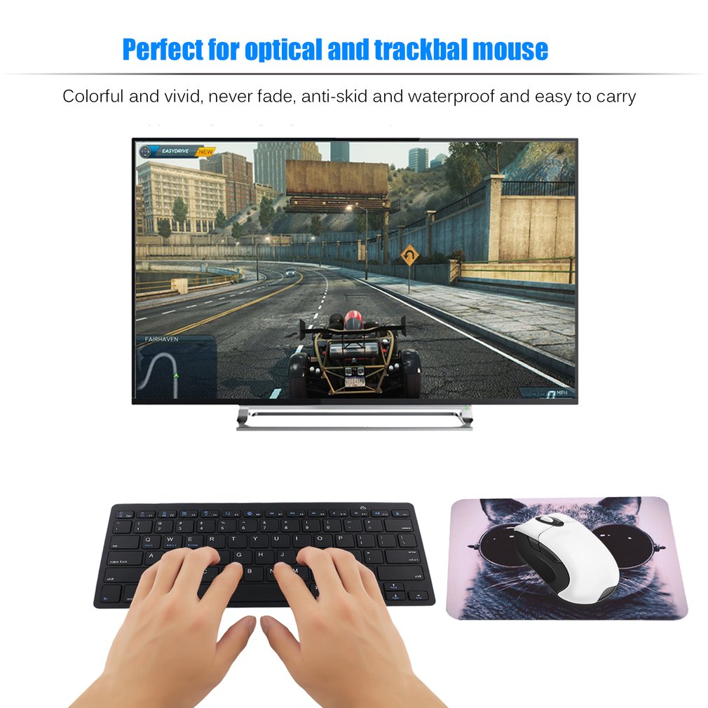 3D ピストルパターンラップトップコンピュータ滑り止めマウス - Laptop Mouse のレビューと価格