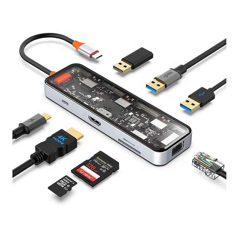 USB-Cハブ。4Kポート、イーサネットポート、100W P - Usb C Hub のレビューと価格