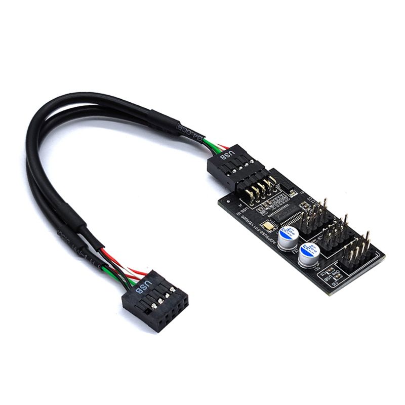 ABQX 9ピンUSBハブコネクター、USBスプリッター、1 - Usb Hub のレビューと価格