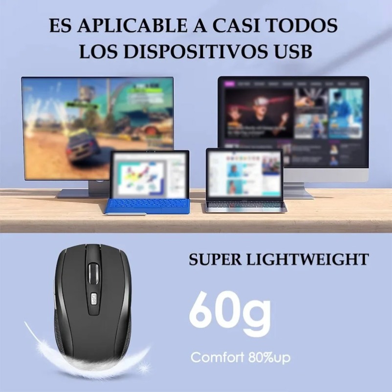 ワイヤレスマウス、静音マウス、2.4G、ポータブル、モバイル - Laptop Mouse のレビューと価格
