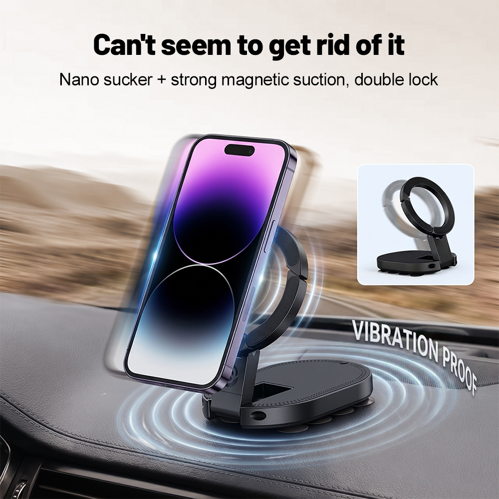 360 °   回転式3-in-1吸盤式マグネット携帯ホルダ - Laptop Stand のレビューと価格
