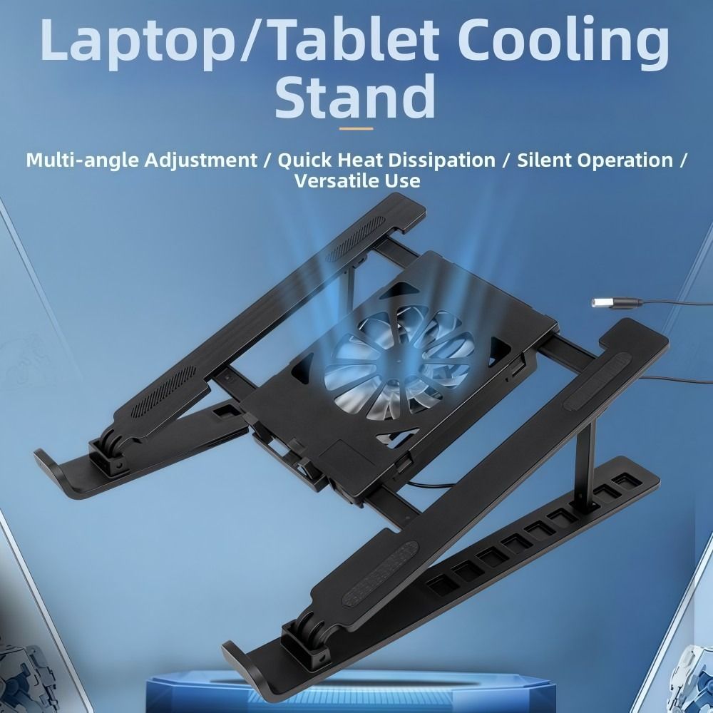 ユニバーサルノートパソコン冷却スタンド ファン付き 調節可能 - Laptop Cooling Pad のレビューと価格