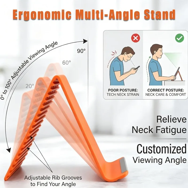 柔軟な携帯電話ホルダー ノートパソコン タブレットスタンド  - Laptop Stand のレビューと価格