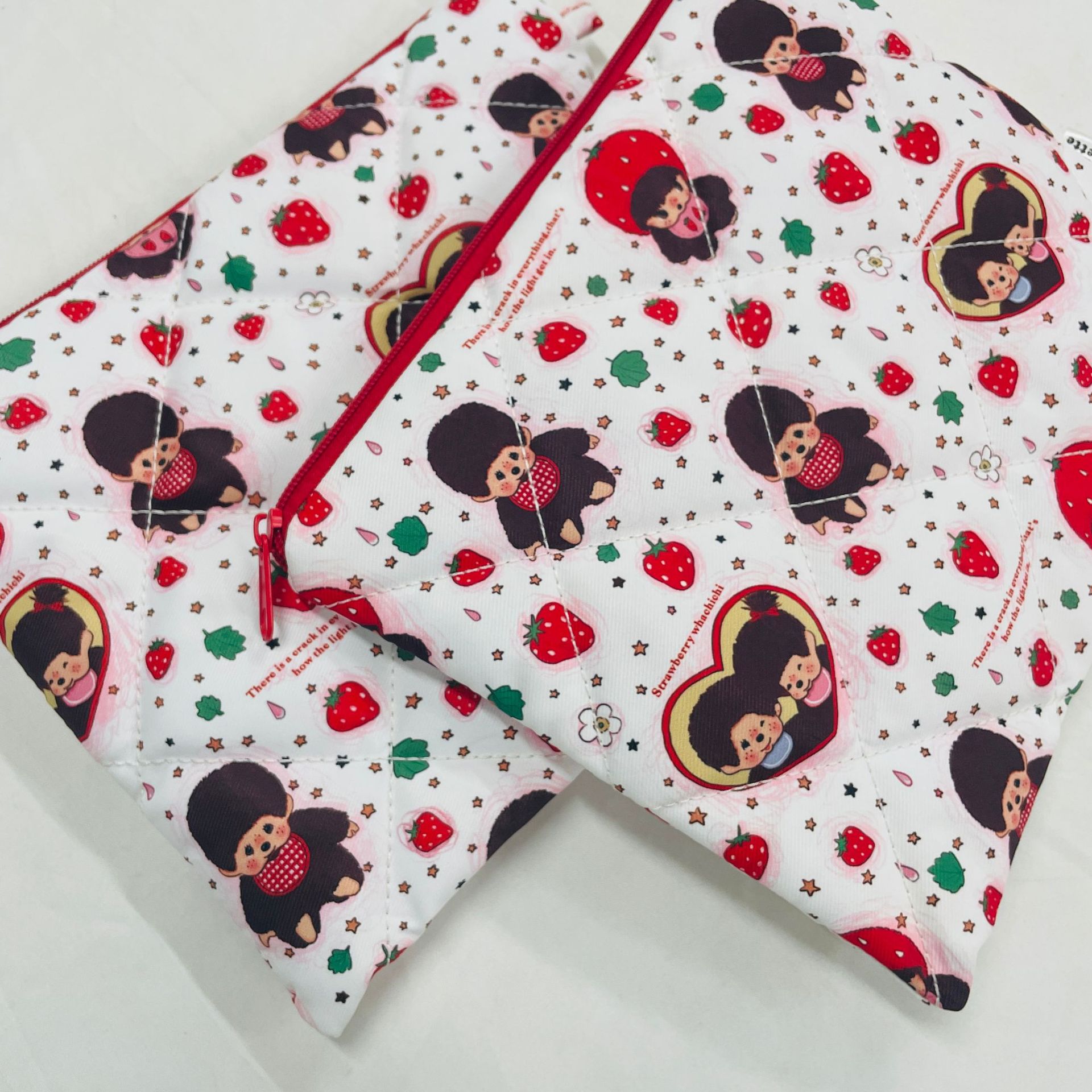 Spot Mengqiqi ストロベリー柄プリントコットンジ - Laptop Original Accessories のレビューと価格