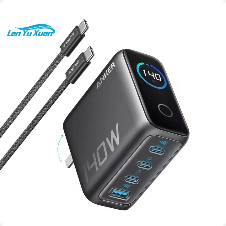 Anker ZOLO 140W GaN 4ポート充電器。PD - Laptop Charger のレビューと価格