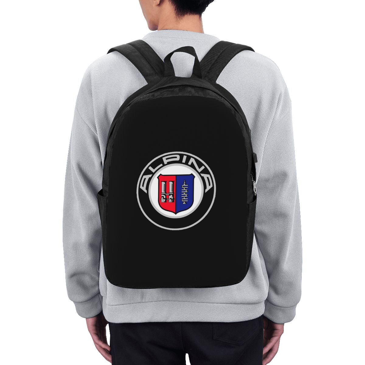アルピナ - クラシックカーロゴバックパック旅行ノートブック - Laptop Bag のレビューと価格