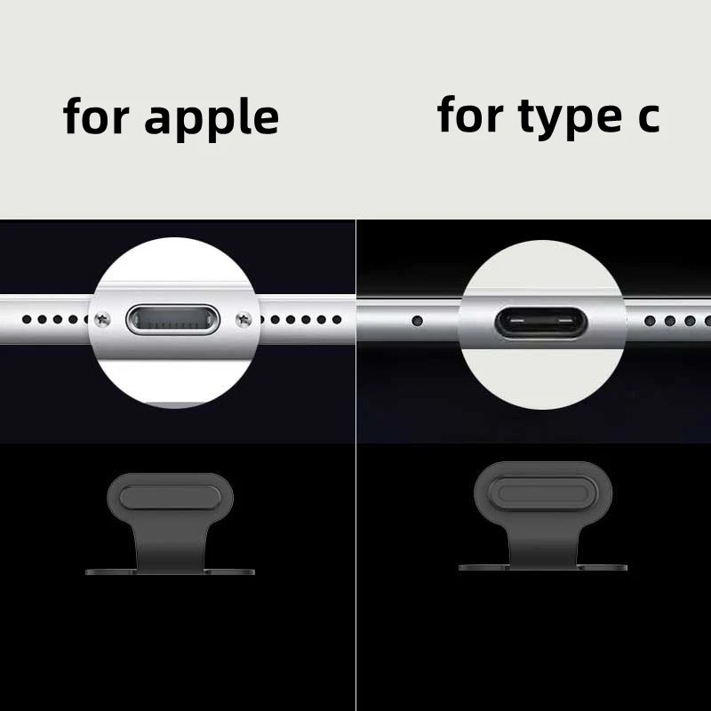 1/4/6個入り 充電ポート用防塵ダストプラグ iPhone - Usb C Hub のレビューと価格
