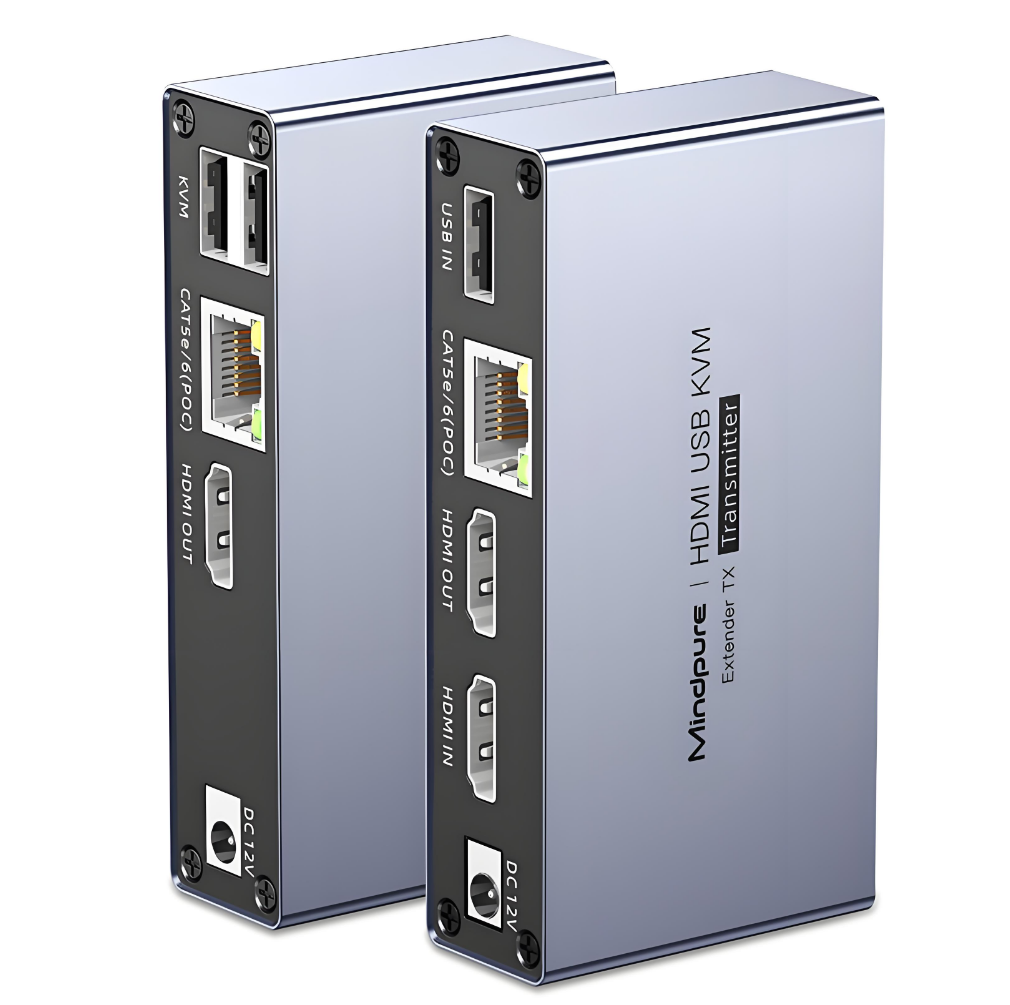 Mindpure 60m HDMI USB KVMエクステン - Hdmi Cable のレビューと価格